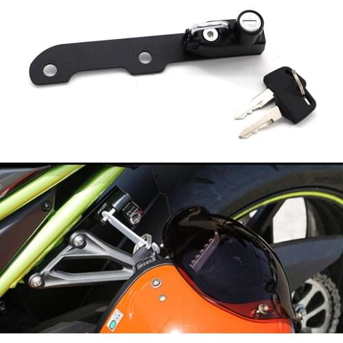 Motorcycle Helmet Lock Anti-Theft For Kawasaki Z900 2017
