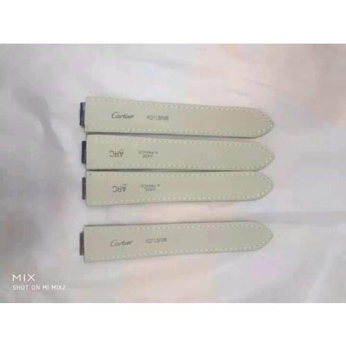 Watch accessories series crocodile leather round pattern belt watch strap leather