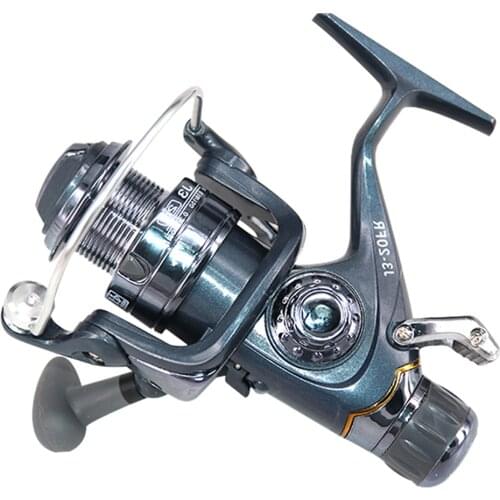 Fishing Reel 5.5:1 Fishing Reel Double Spool Metal Drag Carp Wheel Sea Boat Fishing Spining Reel Surfcasting Coil Ultra Light