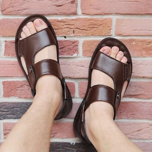 Mens Sandals Mens Leather Sandals Mens Leather Sandals Sandalias Hombre Chaussure Homme
