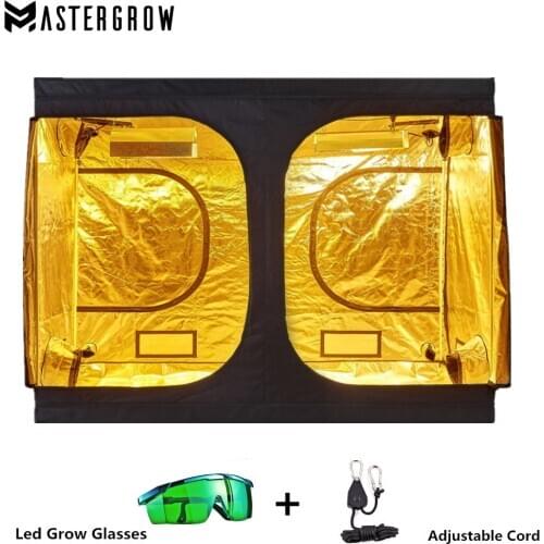 120/150/200/240/300cm Indoor Hydroponics Grow Tent,Grow Room Box Plant Grow, Reflective Mylar Non Toxic Garden Greenhouses