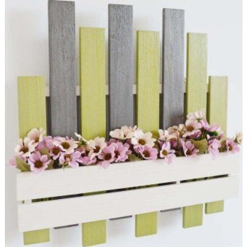 Rural Wall Decoration Solid Wood Electric Meter Box Cover Decorative Porch Flower Arrangement Living Room Wall Hanging Creative