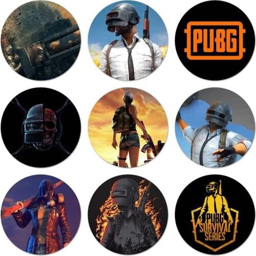 PUBG Badge Brooch Pin Accessories For Clothes Backpack Decoration gift 58mm