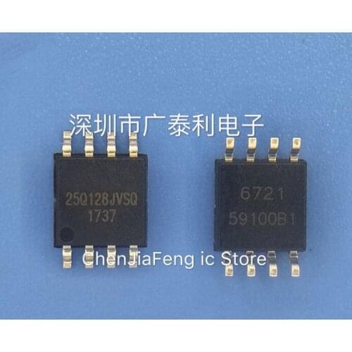 10PCS~50PCS/LOT W25Q128JVSQ 25Q128JVSQ W25Q128JVSIQ SOP-8 New original