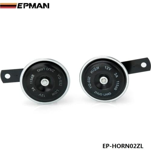 2Pcs Universal Electric Disc Horns Low and High OEM Replacement 12 Volt Car Truck For BMW e34 EP-HORN02ZL