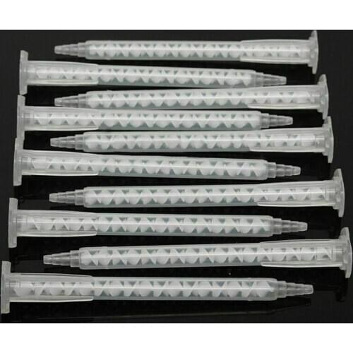 50-piece static mixer tube distributor epoxy resin adhesive mixing nozzle set for LOCTITE epoxy adhesive