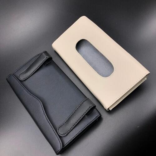 Car Sun visor Tissue Boxes Case For Benz A B C E S G GLE GLC CL CLK CLS GL GLK R SL SLK class W211 W221 W220 W163 W164 W203 W204