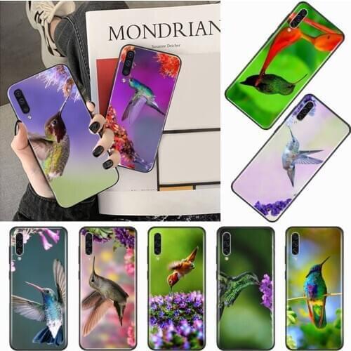 Hummingbird birds Flying animals Phone Case For Samsung galaxy S 7 8 9 10 20 edge A 6 10 20 30 50 51 70 note 10 plus