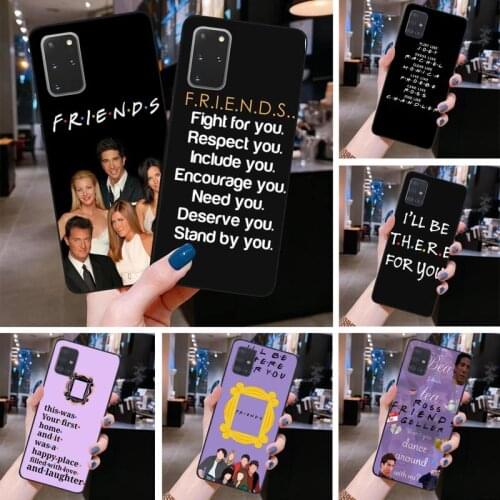 TV Friends Phone Case for Samsung S20 plus Ultra S6 S7 edge S8 S9 plus S10 5G lite 2020