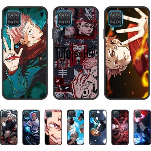 Jujutsu Kaisen Anime Phone Case For Samsung S21 Ultra S20 FE Case S21 S20 S10 S9 S8 Plus S10e Soft Cover S21Ultra S20Plus Fundas