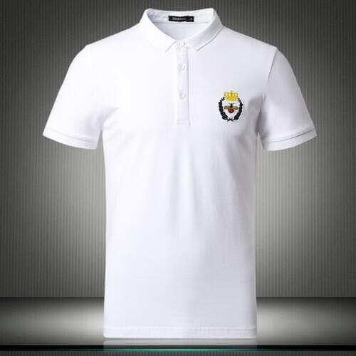 Designer Famouse Brands Top Polo For Men High Quality Short Sleeved Casual Solid Breathable Shirts M- 4XL 5XL 81862