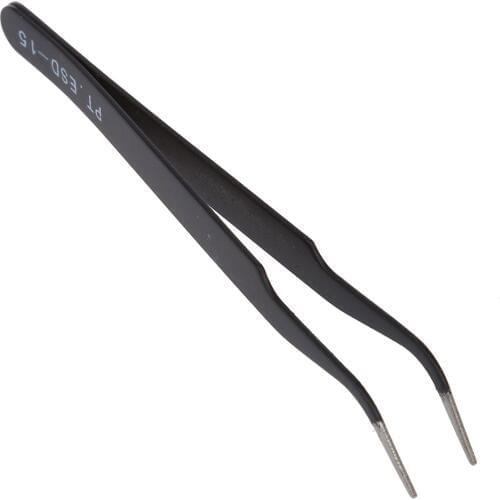 Hot Sale Curved Tweezers Jewelers Craft Hobby Beading Hand Tool