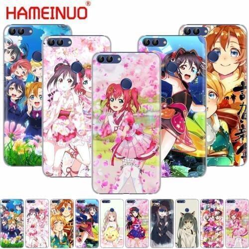 HAMEINUO Anime Love Live cell phone Cover Case for huawei Honor 7C Y5 Y625 Y635 Y6 Y7 Y9 2017 2018 Prime PRO