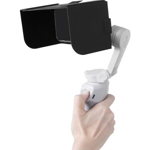 Handheld gimbal sunshade mobile phone sun shade Anti-glare hood for dji om 4 osmo gimbal accessories