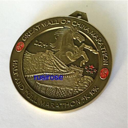 Gain an immediate victory,China Great Wall Games medals custom, custom medals Horse, run the Great Wall Marathon Medal