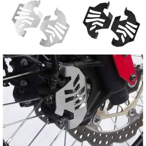 Motorcycle Aluminum Front Brake Caliper Cover for 2016-2018 Honda CRF1000L Africa Twin Black & Sliver Motorbike Autocycle