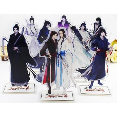 New Anime Mo Dao Zu Shi Large Characters Figurines Acrylic Ornaments Anime Around Fans Gift