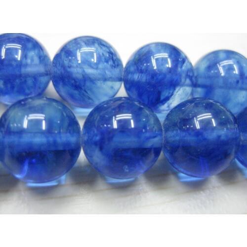 Charming New Beautiful DIY Blue Watermelon Tourmaline 4-12mm Round Beads 15" Jewelry Making Wholesale and retail