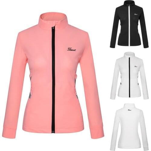 Spring and summer Golf womens outdoor slim fit quick drying anti wear golf shirt long sleeve coat