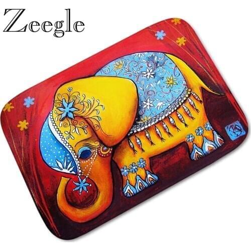 Memory Foam Entrance Floor Mats Anti-slip Welcome Door Mat Home Decor Thicken Flannel Kitchen Carpet Mats Bedroom Bedside Rugs
