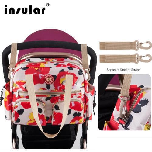 2018 hot fashion baby diaper bag Large-capacity mothers maternity bag baby stroller nappy bags Mommy Shoulder Baby Care bag