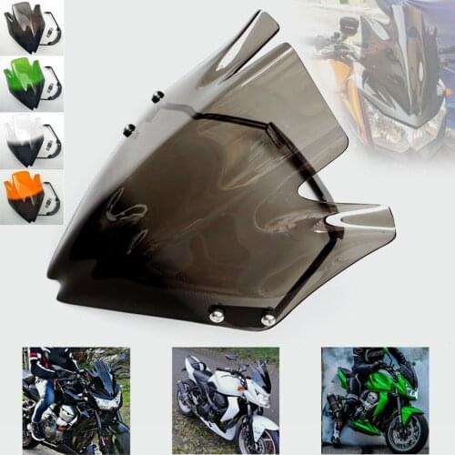 Wind Deflector Windshield WindScreen Cover Fit For Kawasaki Z750 Z750R 2007 - 2012 Protective cover Kit Z 750 2008 2009 2010 11