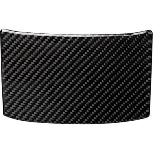 Carbon fiber Interior Rear Seat Box Anti-Kick Trim fit For Honda Civic 2016-2019 Car accessories interior decoration stickers