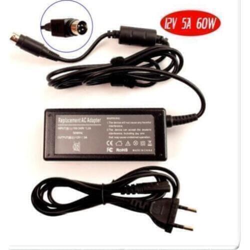 12V 5A 60W 4-Pin AC Power Adapter Charger for Gateway GTW-L17M103,NEC MultiSync LCD1920NX-BK LCD Monitor