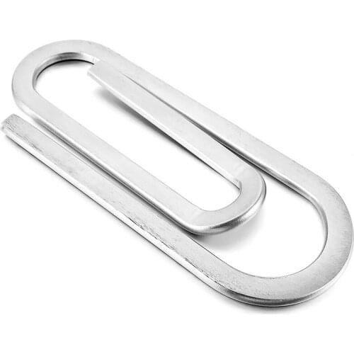 Stainless Steel Clip Money Clip Silver Man