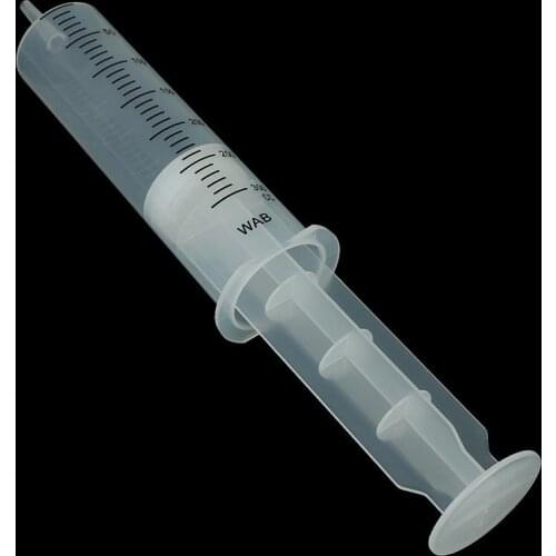 1 Pcs 300ml/cc large capacity plastic syringe reusable measuring injection syringe