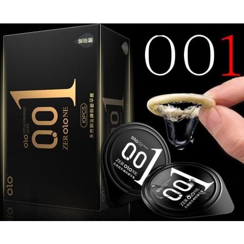 10pcs 0.01 Ultra Thin Dotted Condoms Hot Feeling Sensitive Penis Sleeve Safe Sex Dotted Delay Condoms