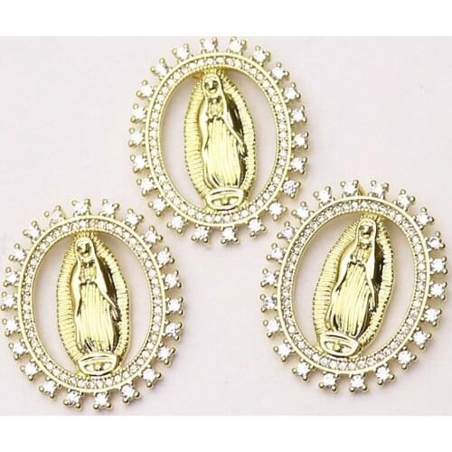 10 Pieces Fashion jewelry pendants Jesus necklace pendants retro jewelry for women accessories pendants beads 7395