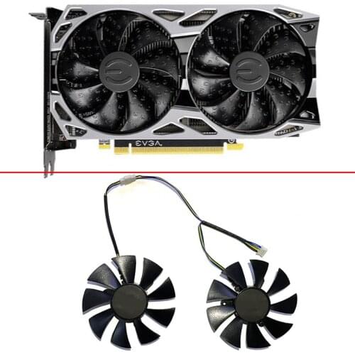 DIY 2PCS 85MM 4PIN GA92S2U GTX1660 GPU Graphics card Fan For EVGA GeForce GTX1660 Ultra GeForce GTX 1660 SUPER SC ULTRA GAMING