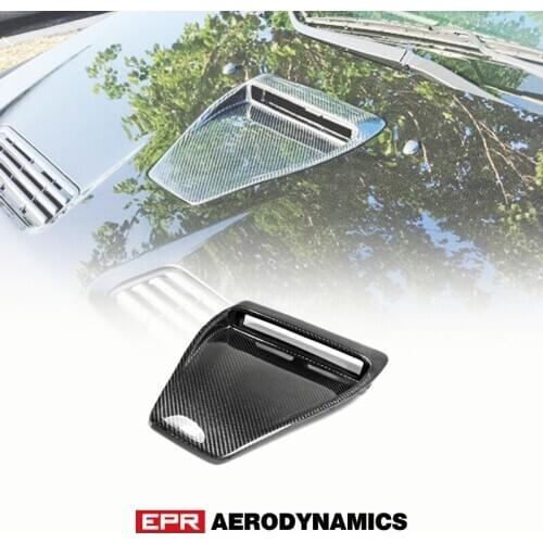 Car-styling For Mitsubishi Evolution EVO 10 OEM Carbon Fiber Hood Scoop