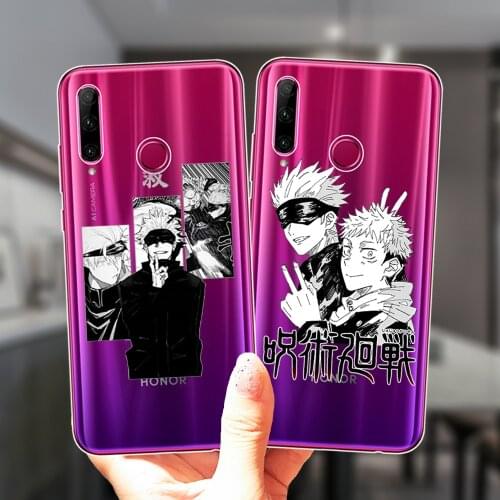 For Huawei Honor 20 Lite 30 10i 20i 30i 9X 8X 10X Mate 10 20 Lite Pro Phone Case Japan Anime Jujutsu Kaisen Soft Silicone Cover