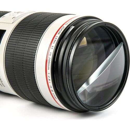 Camera Filter Split Diopter 77mm Rotating Filter Prism Changeable Number Of Subjects Camera Photography Accessories