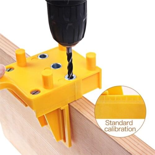 Woodworking Dowel Jig Fits 6 8 10mm Drill Guide Metal Sleeve Wood Drilling Doweling Hole Saw Tools Handheld Jigs