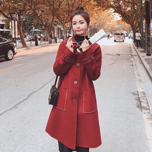 Женские приталенные пальто KUANGNAN China At AliExpress