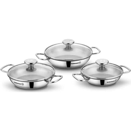 Korkmaz Aroma 6 Piece Omelette Set A1095-1