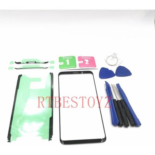 For Samsung Galaxy S9 G960 G960F Original Phone Front Outer Glass Panel For Samsung S9 Plus G965 G965F Touch Screen Replacement