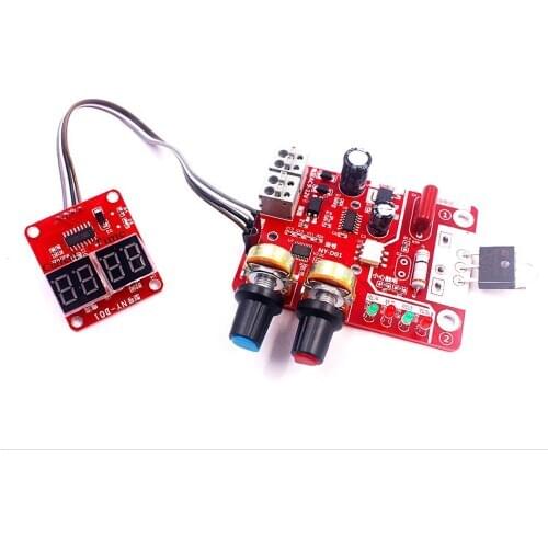 Spot Welders control Board 40A digital display Spot welding time and current controller panel timing Ammeter NY-D01