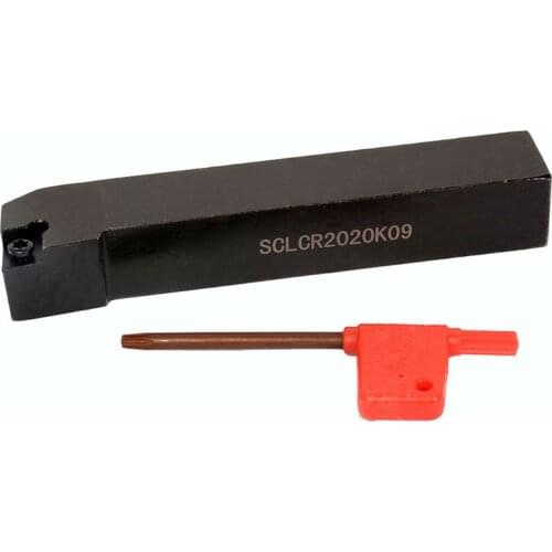 SCLCR2020K09 20x125mm Lathe External Indexable Turning Tool Holder FOR CCMT09t30