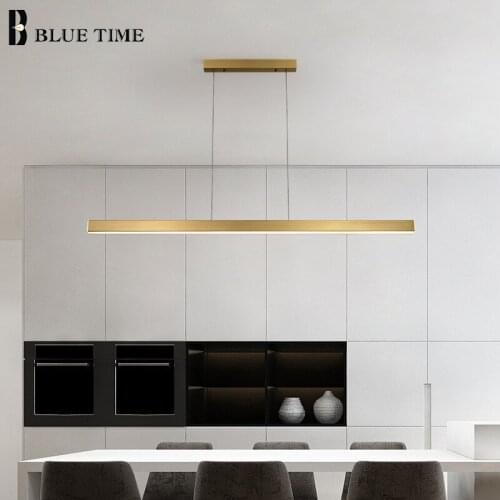 Modern All Copper LED Pendant Light for Dining Room Kitchen Living Room Bedroom Indoor Decor Pendant Lamp Home Lighting Fixtures