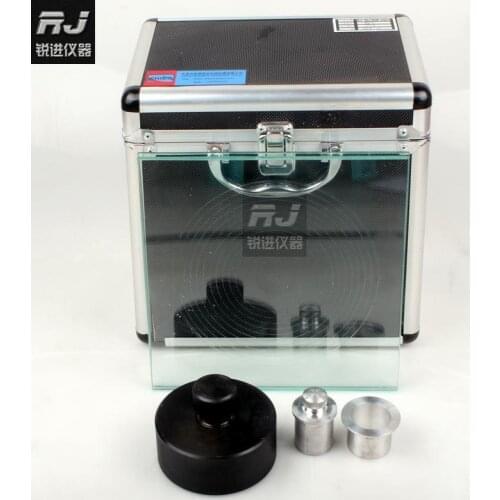 [QCT thick paint putty consistency tester] consistency meter putty consistency meter detection instrument glass plate