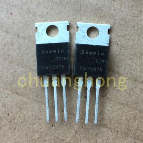 1pcs/lot SW75N75 75A 75V original packing new field effect transistor MOS triode TO-220