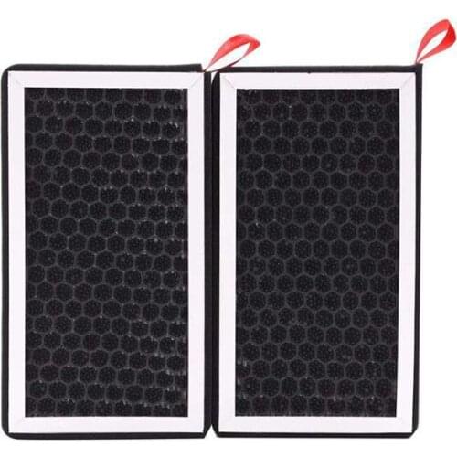For Tesla Model 3 Air Filter HEPA 2 Pack with Activated Carbon Tesla Air Conditional Replacement Cabin Air Filter
