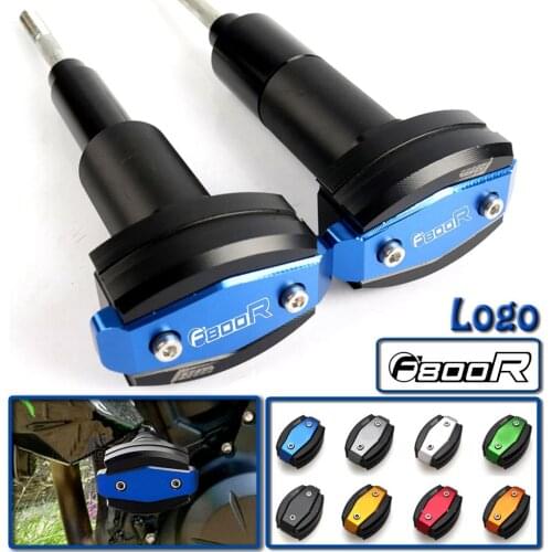 Motorcycle Crash Pad Protector CNC Engine Cover Frame Sliders Falling Protection For BMW F800R F 800 R 2015-2016