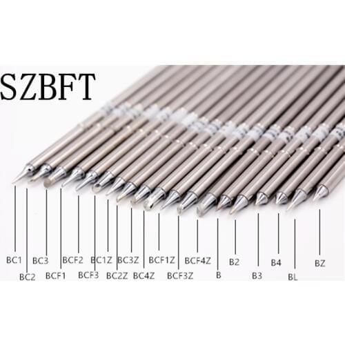 SZBFT Solder Iron Tips soldering iron tip welding sting T12-BC1 BC2 BC3 BCF1 BCF2 BCF3 BC1Z BC2Z BC3Z BC4Z BCF1Z BCF3Z BCF4Z B
