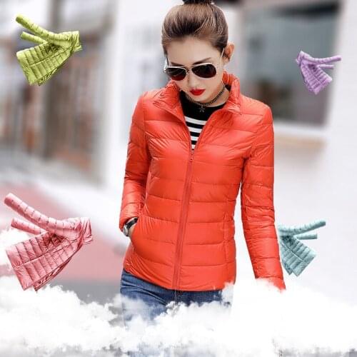 Size Plus Winter Coat Female Warm Ultra Light Down Jacket Women Clothes Fashion Ladies Thick Chaqueta Hiver C99002