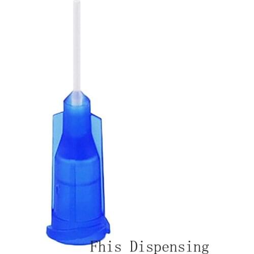 0.5 Inch 22G PP Flexible Needle Glue Dispensing Needle Tube Length 12.7mm Pack of 20